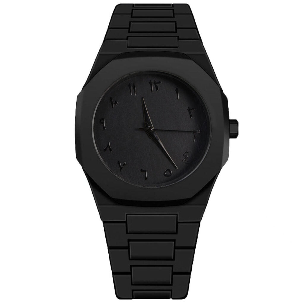 Montre Carbone Noire