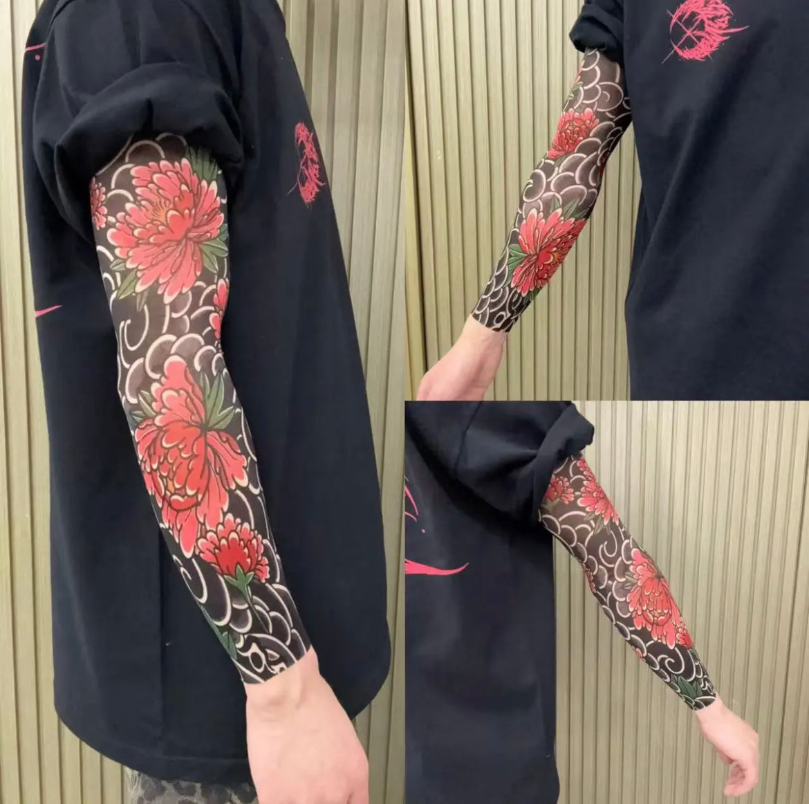 Tattoo Sleeve Arm Cover for Concealment and Sun Protection | Breathable cooling fabric | Seamless lightweight fit | Reusable and easy care | Visible ink hiding