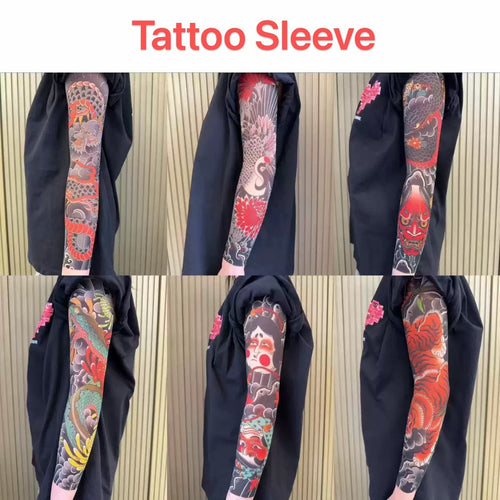 Tattoo Sleeve Arm Cover for Concealment and Sun Protection | Breathable cooling fabric | Seamless lightweight fit | Reusable and easy care | Visible ink hiding