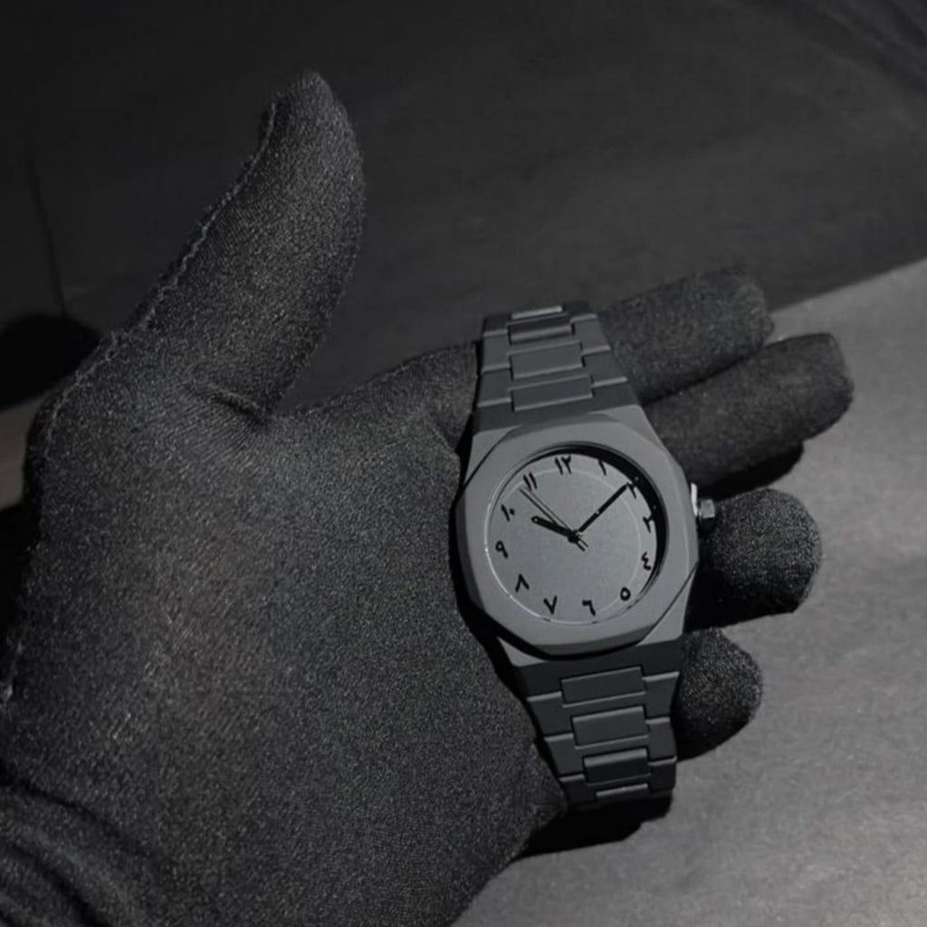 Montre Carbone Noire