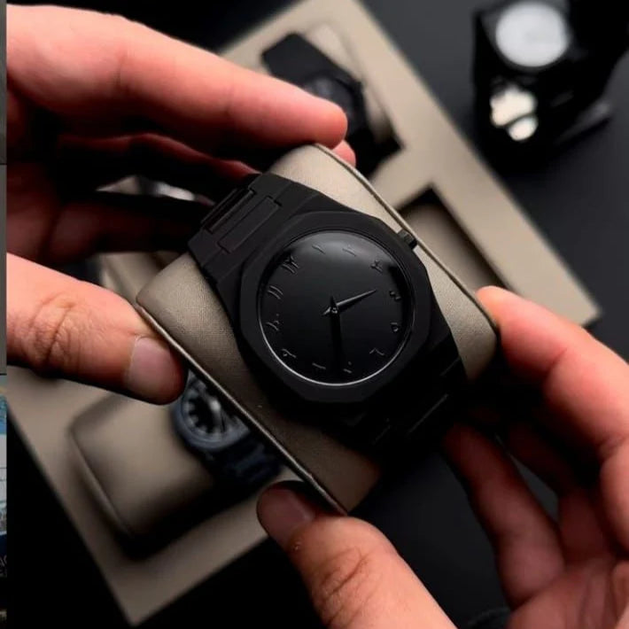 Montre Carbone Noire