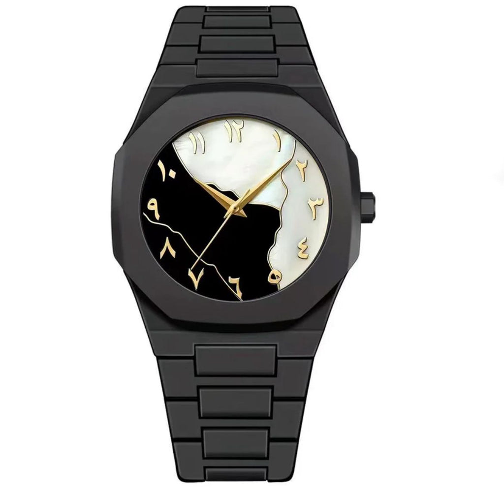 Montre Carbone Noire